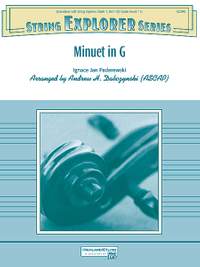 Ignacy Jan Paderewski: Minuet in G