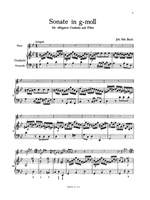 Johann Sebastian Bach: Sonata in G Minor, BWV 1020 Product Image