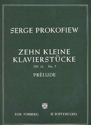 Prokofiev: Prelude (from 10 Little Piano Pieces) Op.12 No.7
