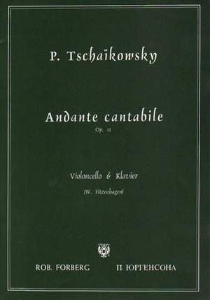Tchaikovsky: Andante Cantabile Op.11