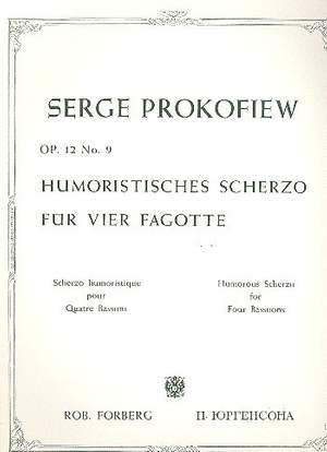 Prokofiev: Scherzo Humoristique Op.12 No.9
