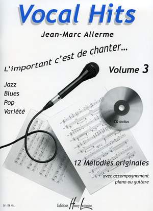 Allerme, Jean-Marc: Vocal Hits Vol.3 (voice/piano/CD)