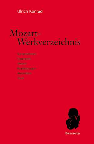 Mozart W.A: Mozart Werkverzeichnis (G). 
