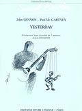 Beatles, The: Yesterday (guitar ensemble)