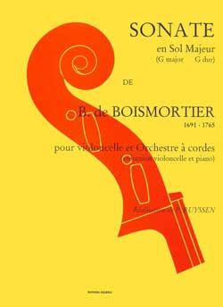 Boismortier, Joseph-Bodin de: Sonata in G major (cello and piano)