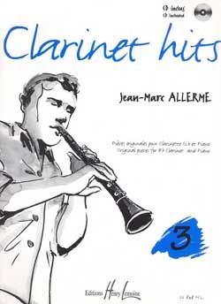 Allerme, Jean-Marc: Clarinet Hits Vol.3 (clarinet/piano/CD)