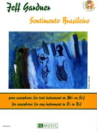 Gardner, Jeff: Sentimento Brasileiro (asax/piano/CD)