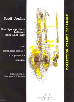 Joplin: Elite Syncopations/Bethena/Palm Leaf Rag (saxophone)
