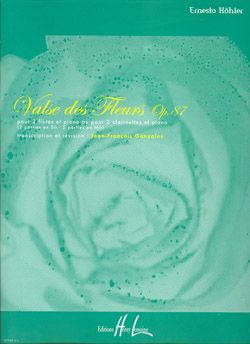 Kohler, Ernesto: Valses Des Fleurs Op.87 (flutes/piano)