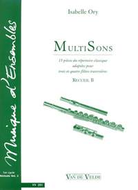 Ory, Isabelle: MultiSons Vol.B (flute ensemble)