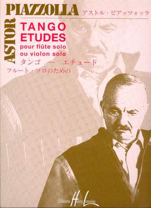 Piazolla, Astor: Tango Etudes (flute or violin)