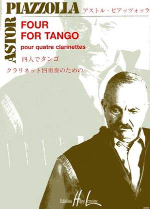 Piazolla, Astor: Four for Tango (clarinets)