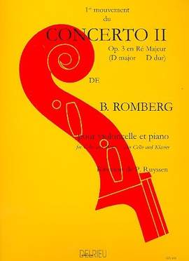 Romberg, Bernhard-Heinrich: Concerto No.2 in D major (cello & piano)