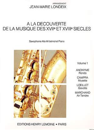 Londeix, Jean-Marie: Decouverte de la Musique (Eb sax/piano)