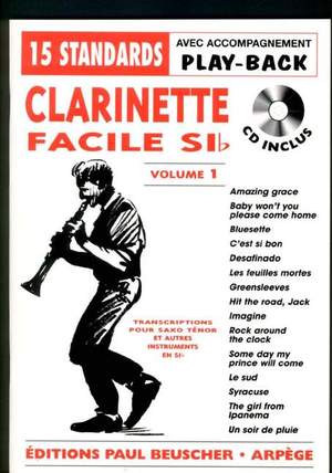 Various: Easy Clarinet Vol. 1 (clarinet/CD)