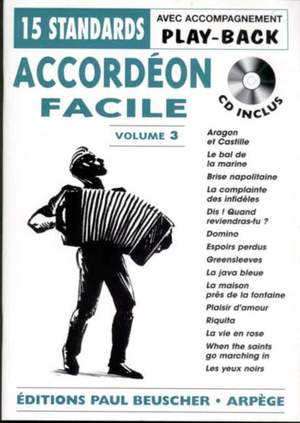 Various: Easy Accordion Vol.3 (accordion/CD)