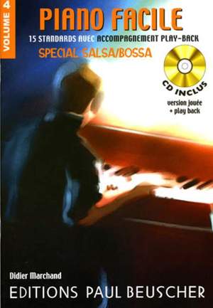 Div Kl Piano Facile Vol4 Salsa Bossa Presto Sheet Music