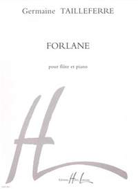 Tailleferre, Germaine: Forlane (flute and piano)