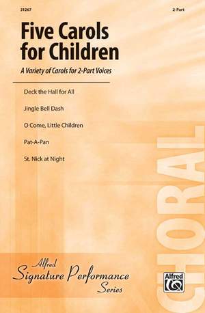 Sally K. Albrecht/Lynn Shaw Bailey/Andy Beck/James Pierpont: Five Carols for Children