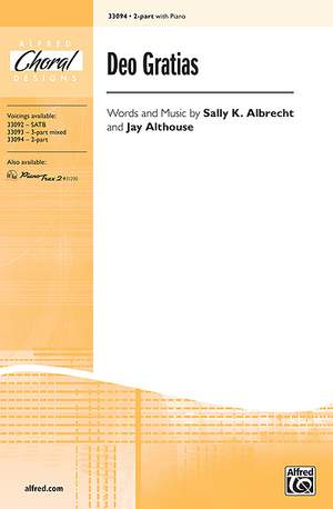 Sally K. Albrecht/Jay Althouse: Deo Gratias 2-Part
