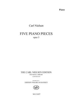 Carl Nielsen: 5 Piano Pieces Op.3