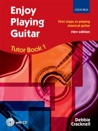 Cracknell, Debbie: Enjoy Playing Guitar Tutor Book 1 + CD
