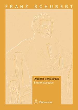 Schubert, F: Thematic Catalogue of His Works in Chronological Order (G)