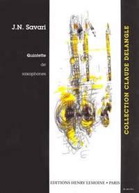 Savari, J.N.: Quintette (saxophones)