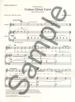 Benjamin Britten: Corpus Christi Carol - High Voice/Piano Product Image