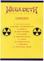 Megadeth - Rust in Peace Product Image