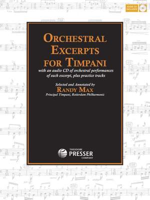 Orchestral Excerpts for Timpani