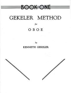 Gekeler Method for Oboe, Book I