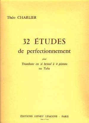 Charlier, T: 32 Etudes (trombone/tuba)
