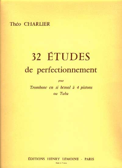 Charlier, T: 32 Etudes (trombone/tuba)