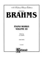 Johannes Brahms: Piano Works, Volume III (2 Concertos, Paganini Variations & Waltzes) Product Image