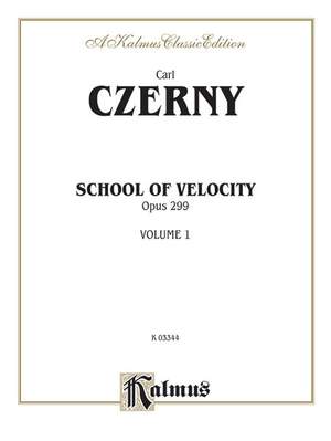Carl Czerny: School of Velocity, Op. 299, Volume I