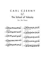 Carl Czerny: School of Velocity, Op. 299, Volume I Product Image