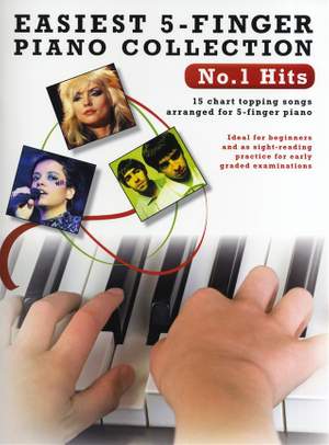 Easiest 5-Finger Piano Collection: Number One Hits