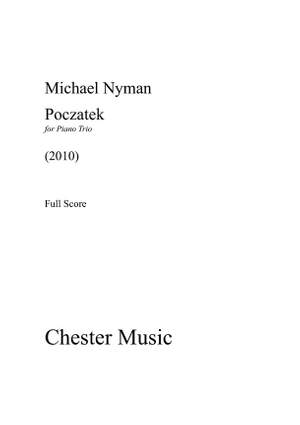 Michael Nyman: Poczatek Trio for Piano Trio
