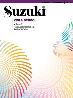 Suzuki Viola School Piano Acc., Volume 5 (Revised)