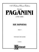 Niccolò Paganini: Six Sonatas for Violin and Guitar, Op. 3 Product Image