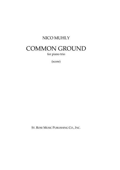 Nico Muhly: Common Ground