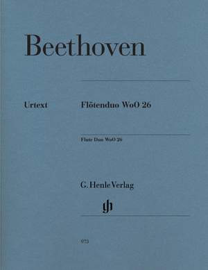 Ludwig van Beethoven: Flute Duo WoO 26 - Henle Urtext