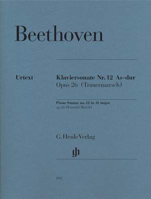 Ludwig van Beethoven: Piano Sonata No.12 In A Flat Op.26