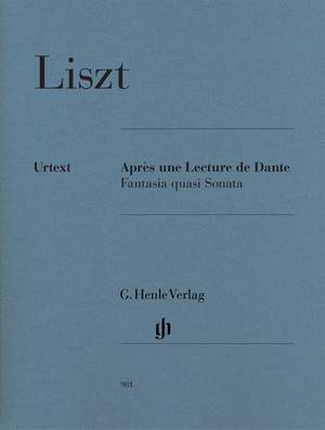 F. Lisz: Après Une Lecture De Dante - Fantasia Quasi Sonata