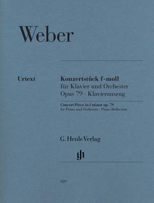 Carl Maria von Weber: Konzerstuck Fur Klavier Un Orchester F-Moll Op 79