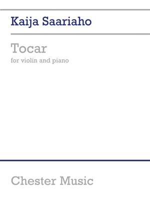 Kaija Saariaho: Tocar For Violin and Piano