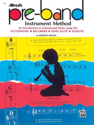 Morton Manus: Alfred's Pre-Band Instrument Method
