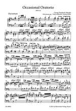 Handel, GF: Occasional Oratorio (HWV 62) (E) (Urtext) Product Image