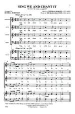 Thomas Morley: Sing We and Chant It Product Image
